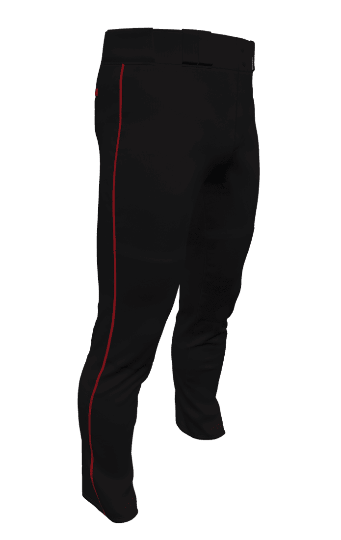 Baseball uniform braided pants