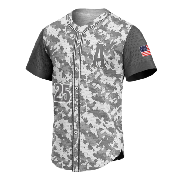 Button Down Baseball Jersey