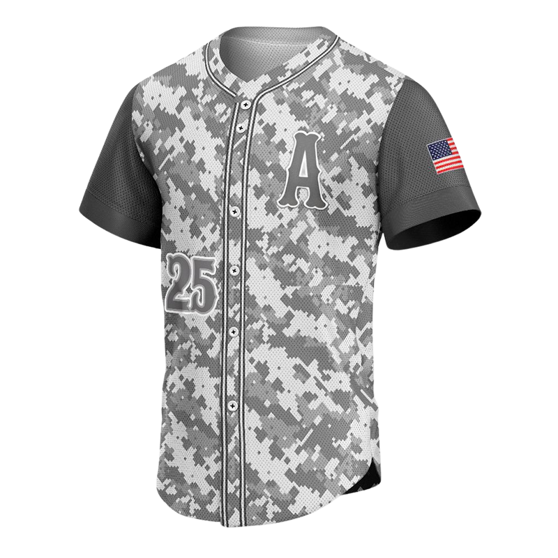 Button Down Baseball Jersey