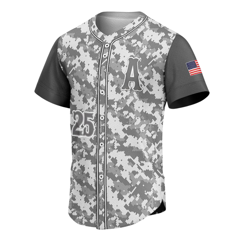 Button Down Baseball Jersey