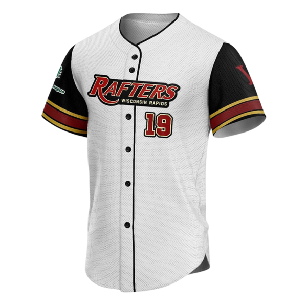 Rafters Baseball Button Down Jersey – Custom Team Fit