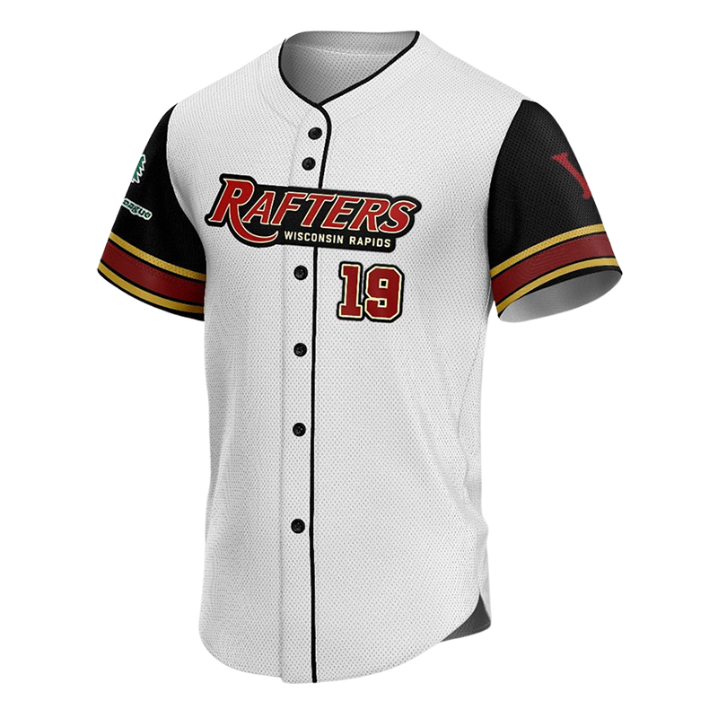 Rafters Baseball Button Down Jersey – Custom Team Fit