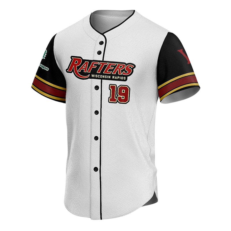Rafters Baseball Button Down Jersey – Custom Team Fit