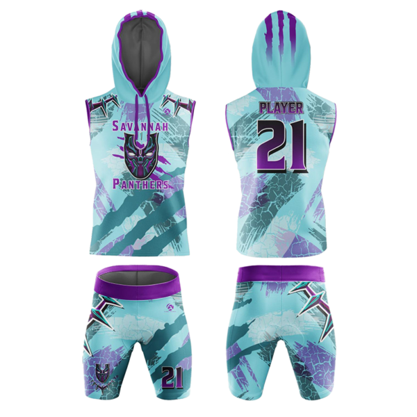 Savannah Panthers 7v7 Uniform – Custom Flag Football Set by Capra Sports