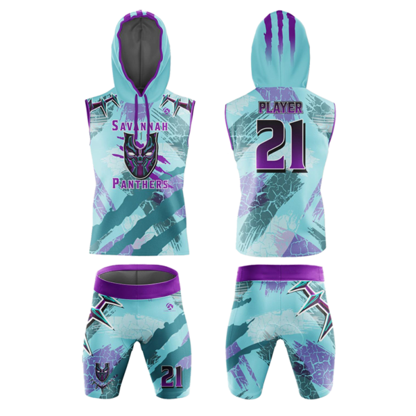 Savannah Panthers 7v7 Uniform – Custom Flag Football Set by Capra Sports