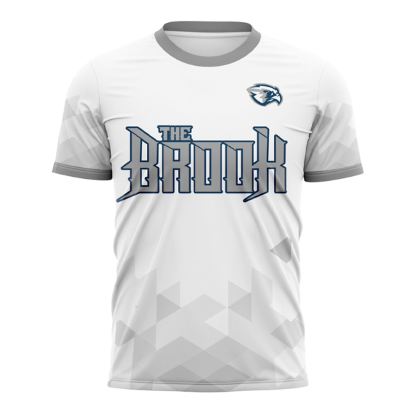 White Basketball Jersey – The Brook Custom Pullover Style