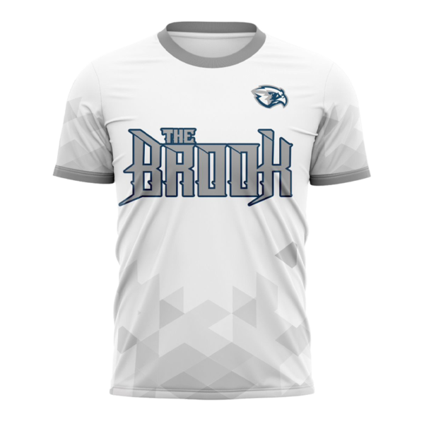 White Basketball Jersey – The Brook Custom Pullover Style