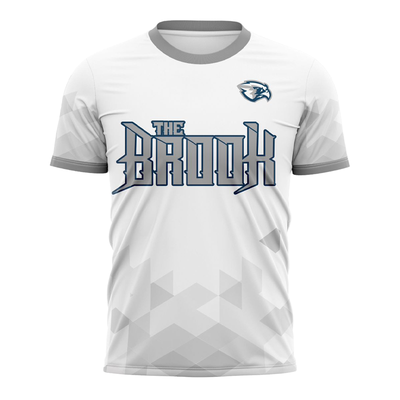 White Basketball Jersey – The Brook Custom Pullover Style