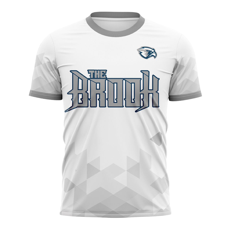 White Basketball Jersey – The Brook Custom Pullover Style