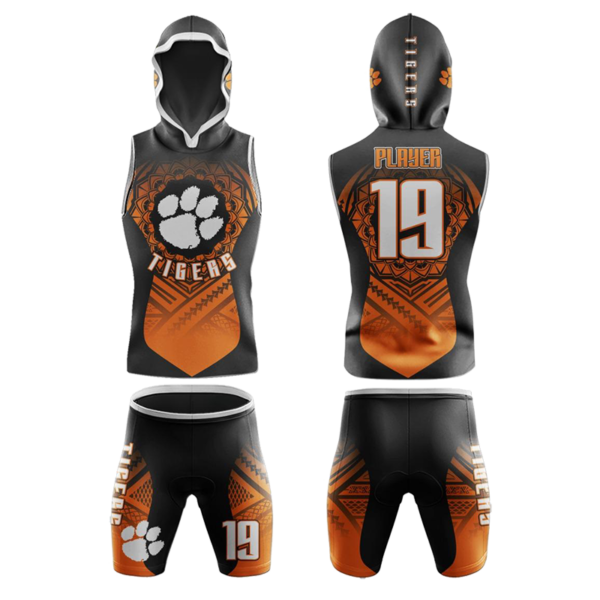 Tigers 7v7 Football Uniform – Custom Flag Football Gear by Capra Sports