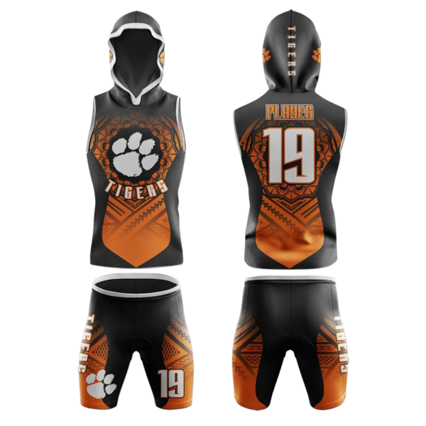 Tigers 7v7 Football Uniform – Custom Flag Football Gear by Capra Sports