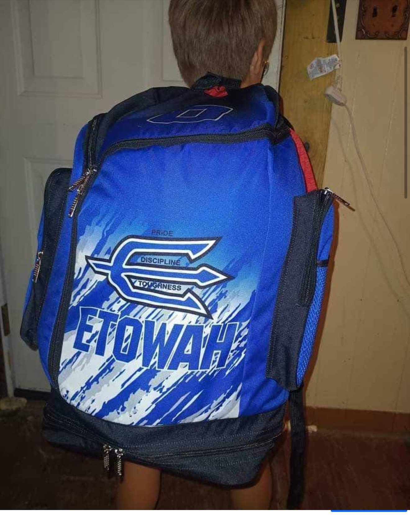 Custom Etowah Capra sports backpack