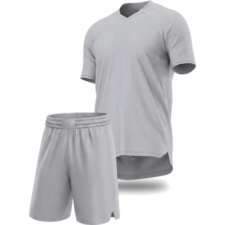 Blank soccer uniform template used by the Capra Sports AI jersey customizer