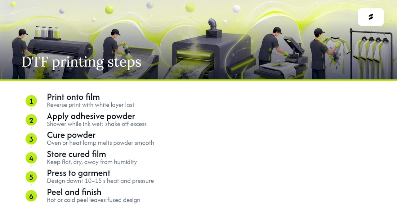 How Does DTF Printing Work? — overview diagram