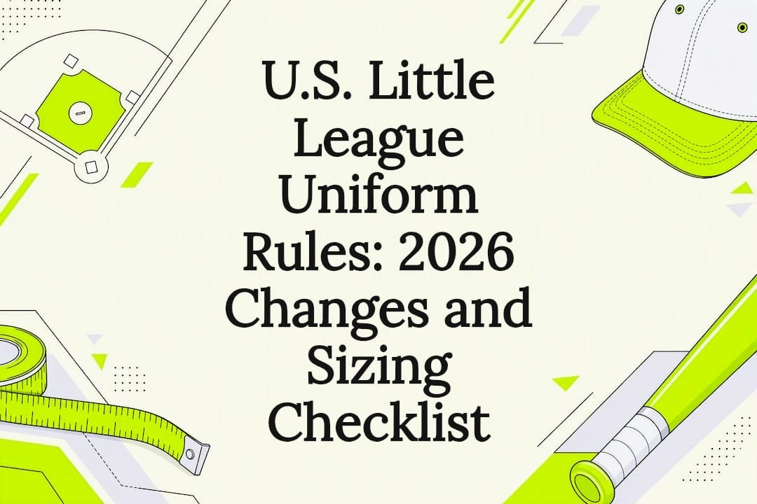 Little League uniform rules title card