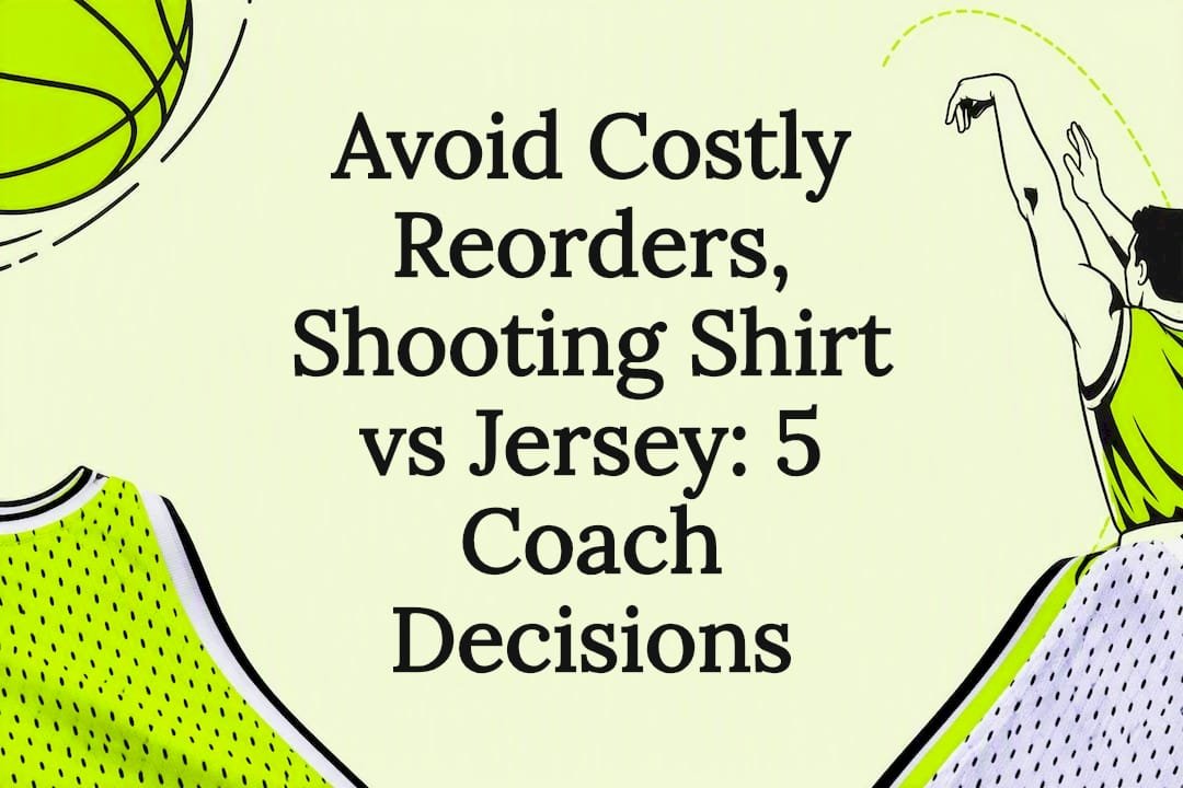 Decorative shooting shirt and jersey title card
