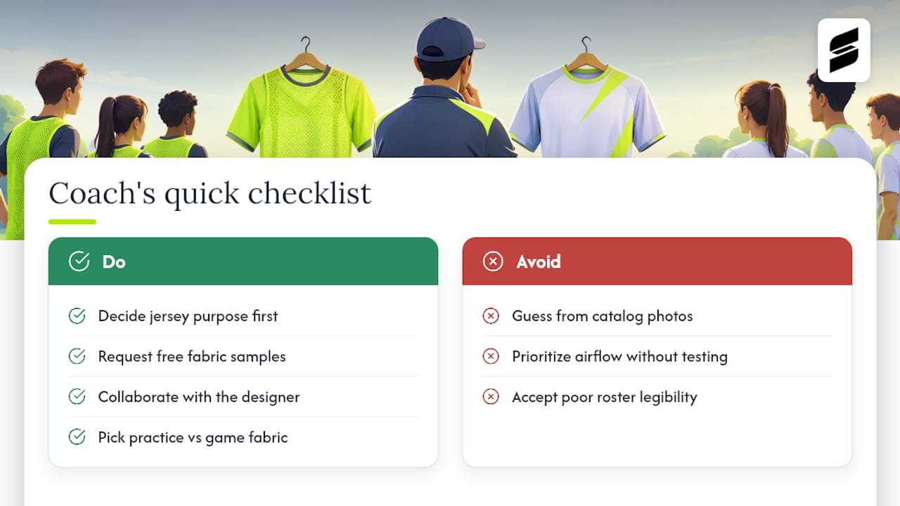A coach's perspective: common surprises and quick checklist — overview diagram